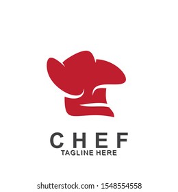 Chef logo design with modern concept. Cooking chef vector template design