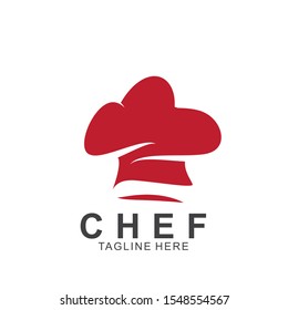 Chef logo design with modern concept. Cooking chef vector template design