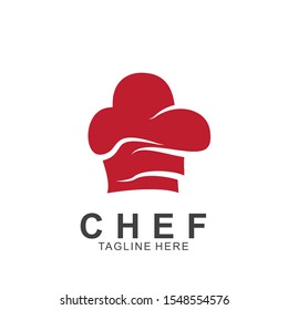 Chef logo design with modern concept. Cooking chef vector template design
