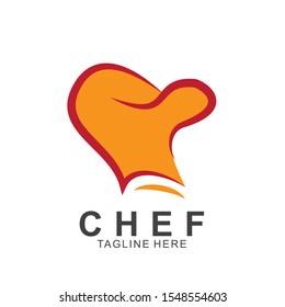 Chef logo design with modern concept. Cooking chef vector template design
