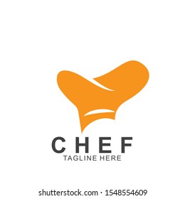 Chef logo design with modern concept. Cooking chef vector template design