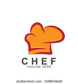 Chef logo design with modern concept. Cooking chef vector template design