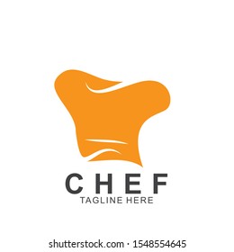 Chef logo design with modern concept. Cooking chef vector template design