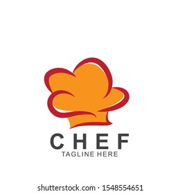 Chef logo design with modern concept. Cooking chef vector template design