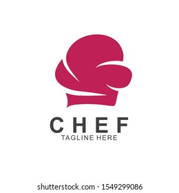 Chef logo design with modern concept. Cooking chef vector template design