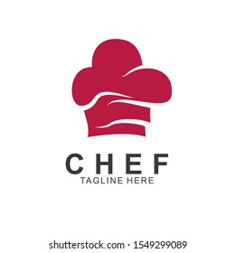Chef logo design with modern concept. Cooking chef vector template design