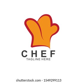 Chef logo design with modern concept. Cooking chef vector template design