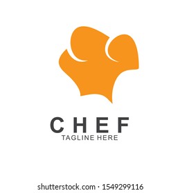 Chef logo design with modern concept. Cooking chef vector template design