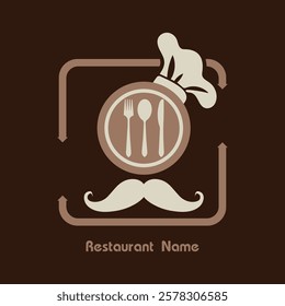 Chef logo design, Restaurant logo