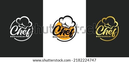 Chef logo design. Restaurant logo