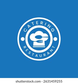 Plantilla de diseño de logotipo de chef, logotipo de catering, logotipo de cocina