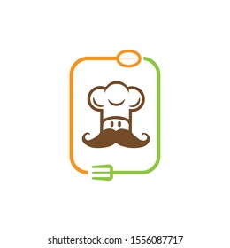Chef Logo Design Template with high resolution