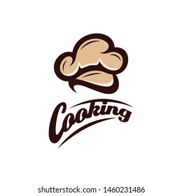 Chef logo Design Vector. Cooking logo template. Bakery logo template. Chef Hat Logo Template vector