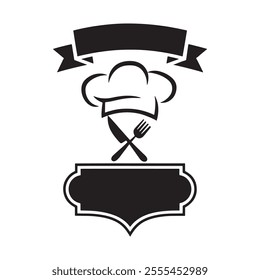 chef logo design vector creative design