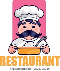 chef logo design, vector file 