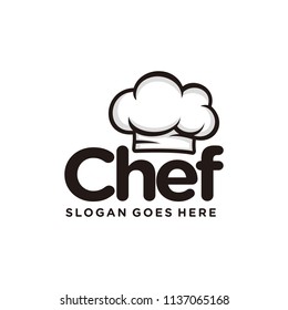 Chef logo design vector illustration