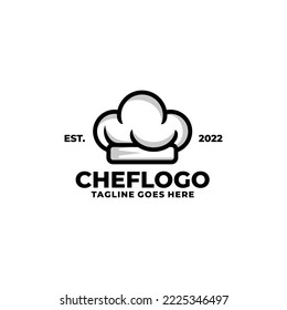 Chef logo design vector illustration
