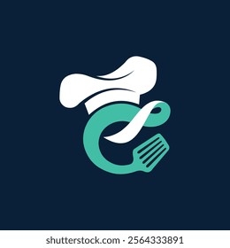 chef logo forming the letter C