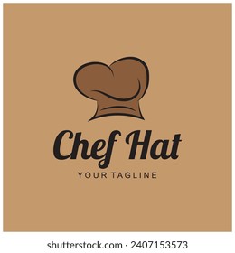 chef logo  chef hat  cooking  and catering logo  vektor design