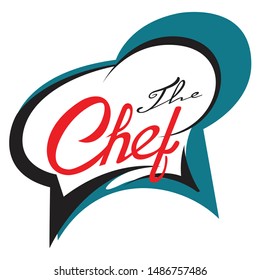 Chef logo, Chef Hat Logo Template, Bakery Logo Vector,  