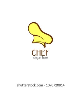 Chef logo icon design template. Resto cooking vector illustration
