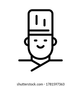Chef Logo. Icon design. Template elements