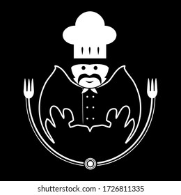 Chef Logo Icon Illustration Design