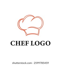 Chef logo icon, illustration design