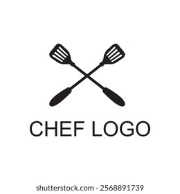 Chef logo icon vector concept