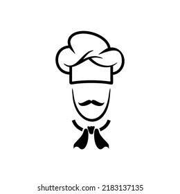 Chef Logo Icon Vector Isolated On Stock Vector (Royalty Free ...