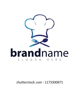 chef logo icon vector template