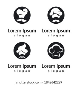 Chef logo images illustration design
