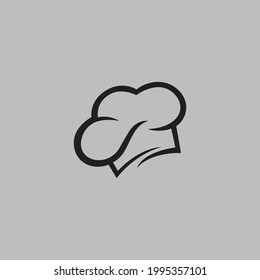 Diseño de la ilustración del logotipo del chef