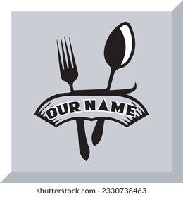 Das Cheflogo. Restaurant Chef Logo oder Cuisine Logo.