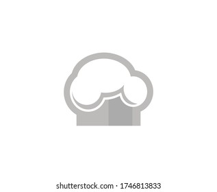 Chef logo restaurant vector icon 