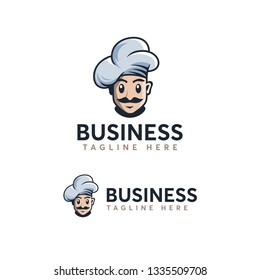 Chef logo template