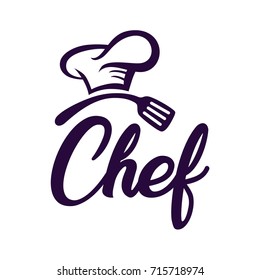 Chef logo template. Bakery logo template