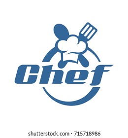 Chef logo template. Bakery logo template