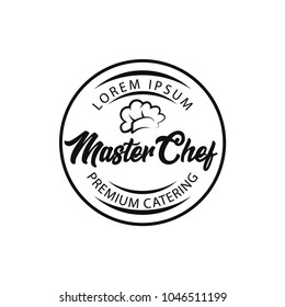 Chef logo template. Restaurant, Bakery Logo, logo template white background