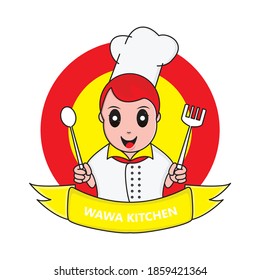 chef logo template, logo for restaurant company
