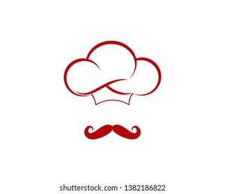 Chef logo template vector icon