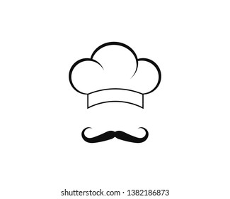 Chef logo template vector icon