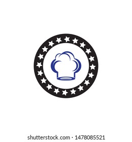 Chef logo template vector icon