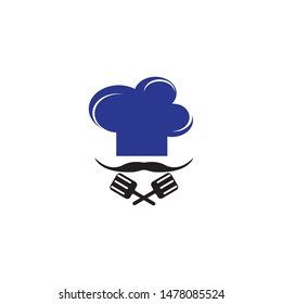 Chef logo template vector icon