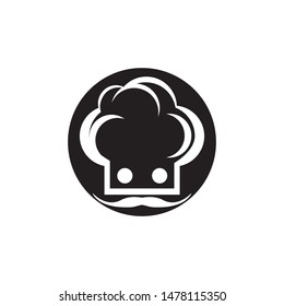 Chef logo template vector icon