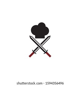Chef logo template vector icon