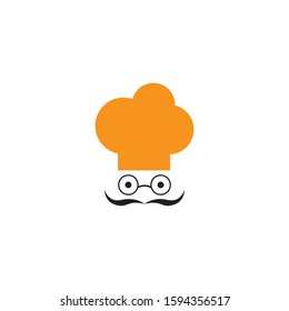 Chef logo template vector icon