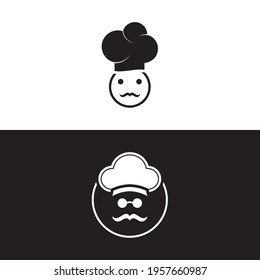 Chef logo template vector icon