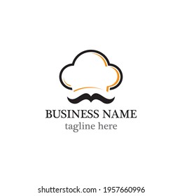 Chef logo template vector icon