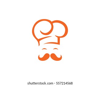 chef Logo Template vector illustration